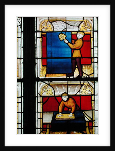 Cloth Merchant's Window by French School