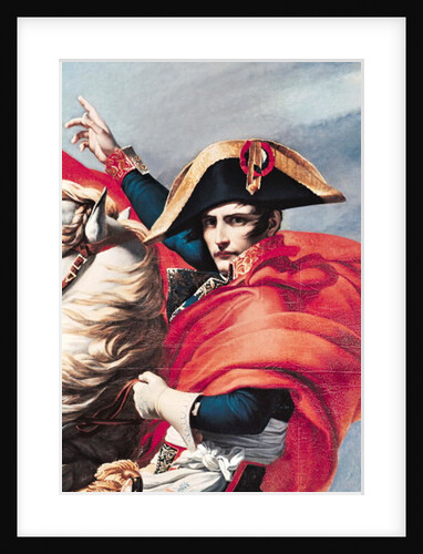 Detail of Napoleon Crossing the Alps on 20th May 1800 by Jacques Louis David