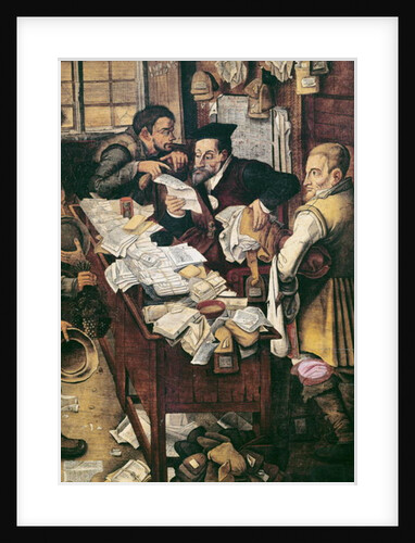 The Payment of the Yearly Dues by Pieter the Younger Brueghel