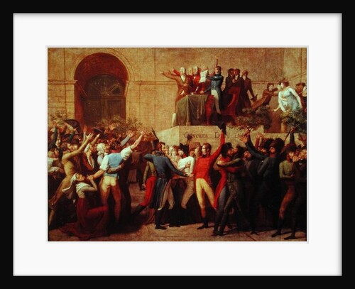 The Treaty of Amiens in 1802 by French School