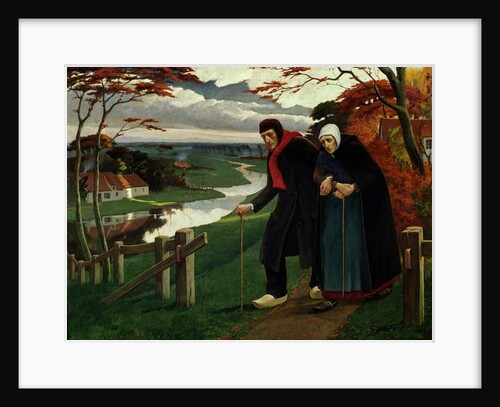 The End of Autumn or, The Blind, 1889 by Eugene Laermans
