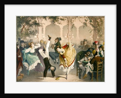 Le Quadrille a Bullier by Philippe Jacques Linder