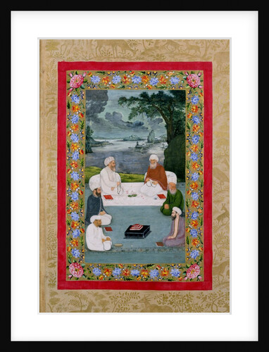 Ms E-14 Mystical conversation between Sufic sheikhs by Indian School