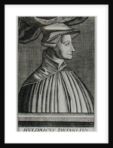 Huldrych Zwingli by French School
