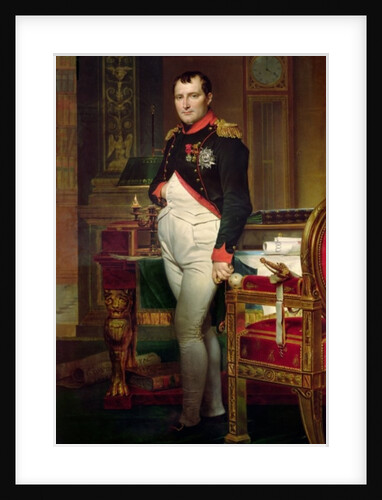 Napoleon Bonaparte in his study at the Tuileries, 1812 by Jacques Louis David