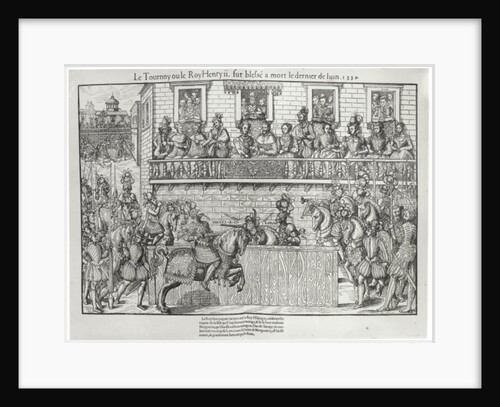 Tournament where Henri II Received a Fatal Wound, 30th June 1559 by Jacques Tortorel