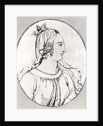 Eleanor of Aquitaine by French School