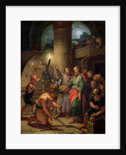 The Deliverance of St. Paul and St. Barnabas, 18th century by Claude-Guy Halle