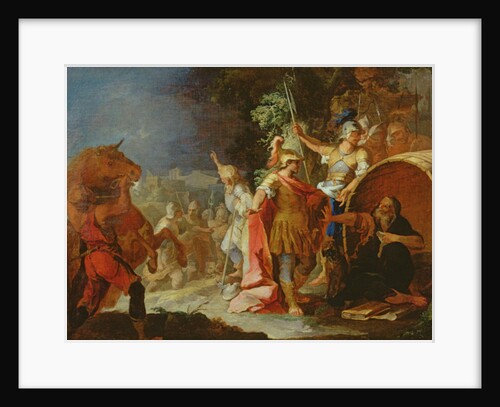Alexander the Great and Diogenes by Pierre Paul Sevin