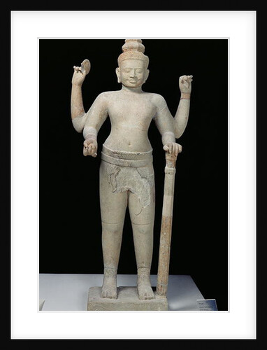 Standing Vishnu by Cambodian