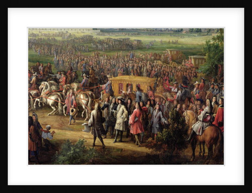 The Inauguration of the Church of the Invalides by Louis XIV by Pierre-Denis Martin