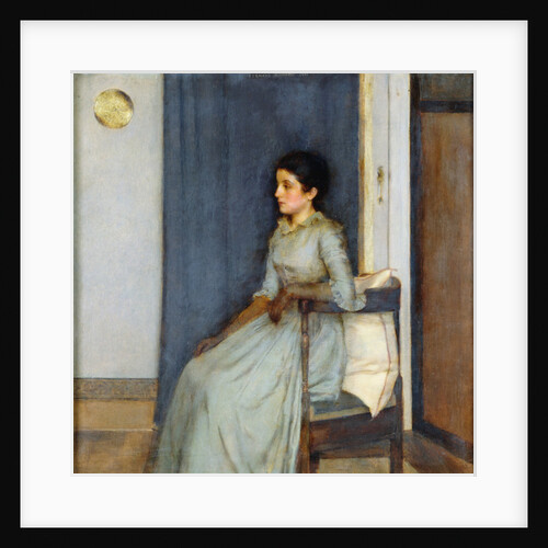 Mademoiselle Monnom, 1887 by Fernand Khnopff