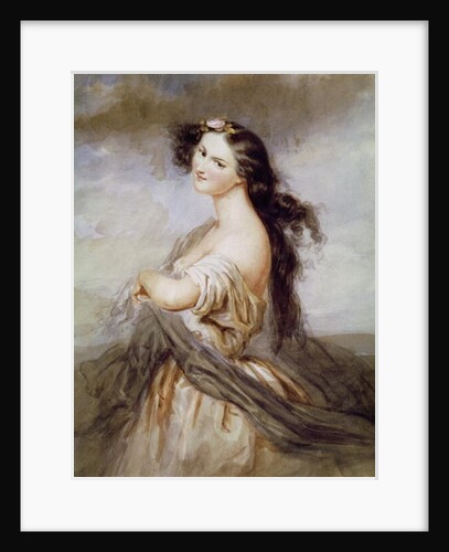 Portrait of Juliette Drouet by Charles Voillemot