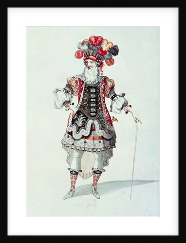 Ballet Costume by Jean II Berain