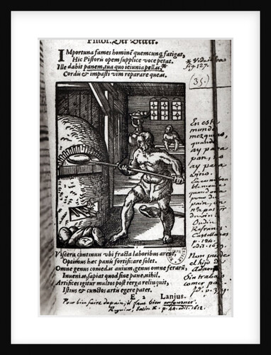 The Baker by Jost Amman