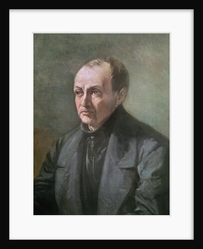 Auguste Comte, 1852 by Louis Jules Etex