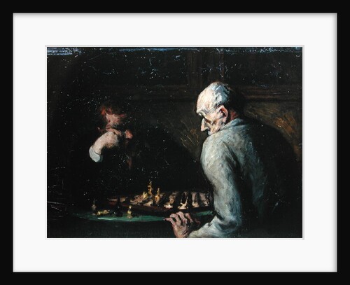 The Chess Players, c.1863-67 by Honore Daumier