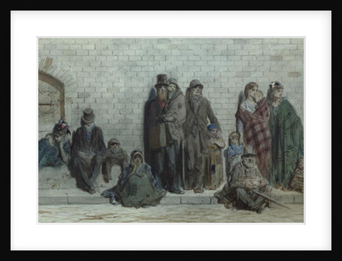 London Street Scene, c.1868-72 by Gustave Dore