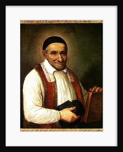 St. Vincent de Paul 1649 by Sebastien Bourdon