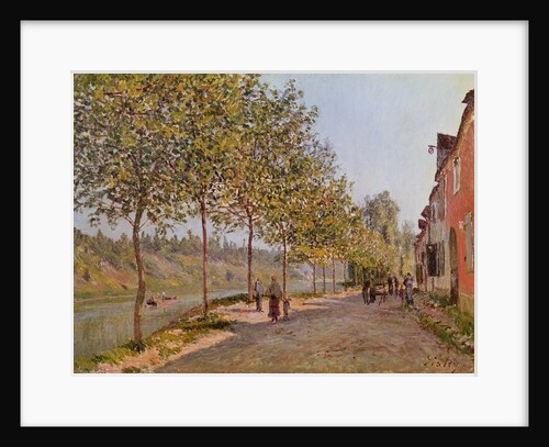 June Morning in Saint-Mammes, 1884 by Alfred Sisley