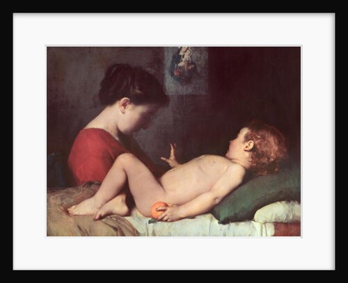 The Awakening Child by Jean-Jacques Henner