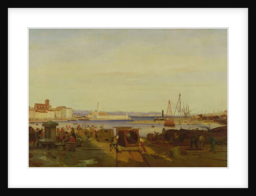 The Port of La Ciotat by Emile Loubon
