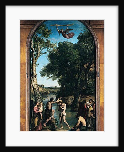 The Baptism of Christ, 1845-47 by Jean Baptiste Camille Corot