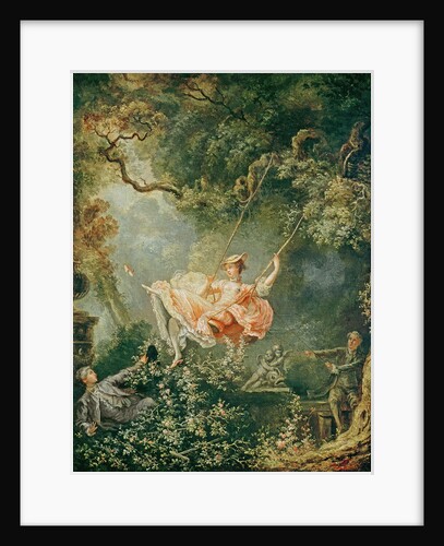 The Swing, 18th century by Jean-Honore Fragonard