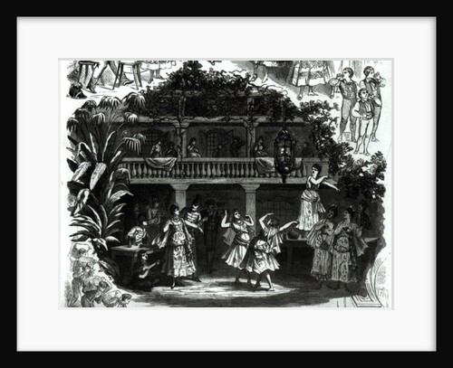 Carmen in the Lilas Pastia tavern by French School