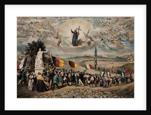 Universal Democratic and Social Republic, 1848 by Frederic Sorrieu