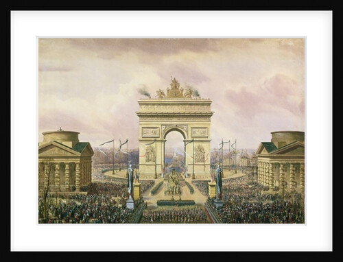 Return of the Ashes of the Emperor to Paris, 15th December 1840 by Theodore Jung