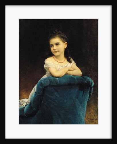 Portrait of Mademoiselle Franchetti, 1877 by Leon Joseph Florentin Bonnat