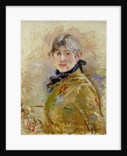 Self Portrait, 1885 by Berthe Morisot
