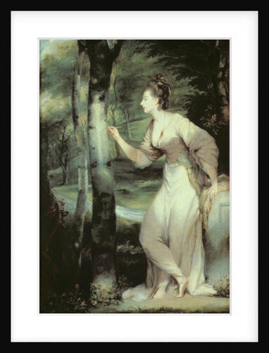 Portrait of Joanna Lloyd of Maryland, after a painting by Sir Joshua Reynolds or his studio by Joshua Reynolds (after)