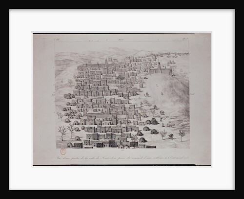 View of part of the town of Timbuktu from a hill by Rene Caillie