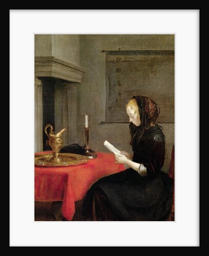 Woman Reading, c.1662 by Gerard Terborch