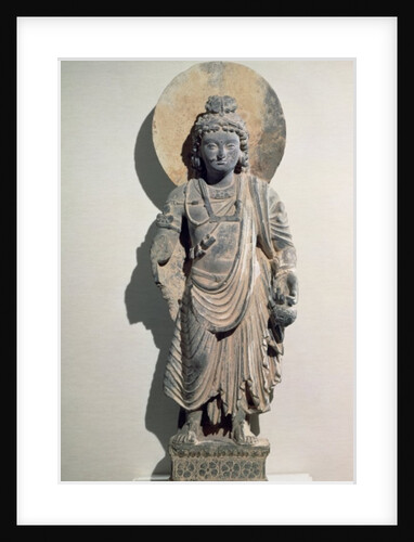 Standing Bodhisattva Maitreya, 3rd century by School Pakistani