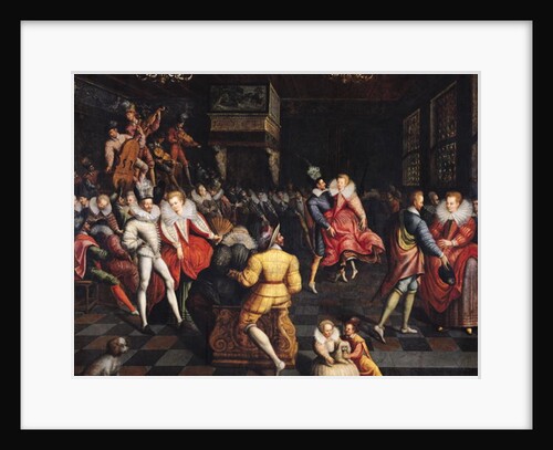Ball at the Court of Valois by French School