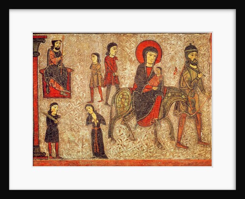 The Flight into Egypt by Catalan School