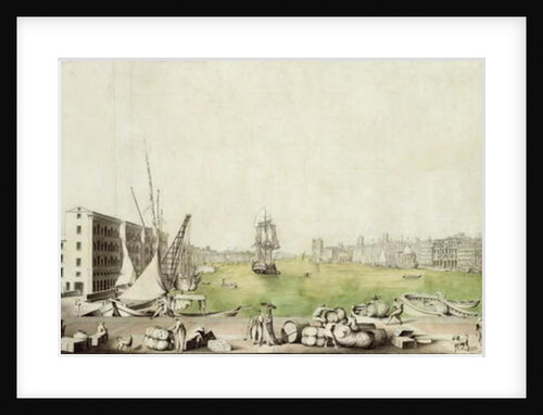 The Port of Marseille, 1811 by Louis Amphoux