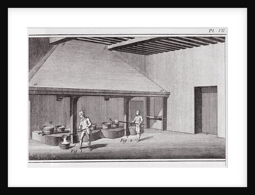 Refining saltpetre by French School
