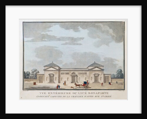 Exterior view of the Lycee Bonaparte by French School