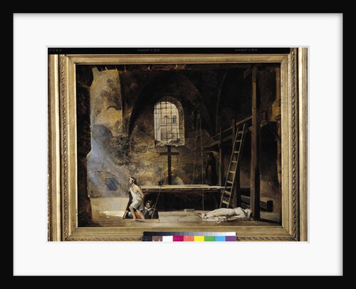 Inquisition Scene by Francois-Marius Granet