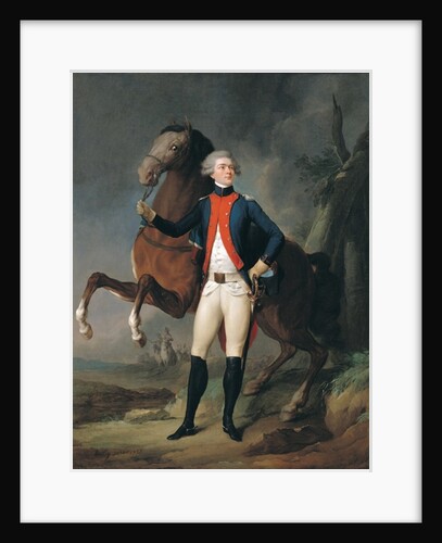 Gilbert Motier Marquis de la Fayette, 1788 by Louis Leopold Boilly