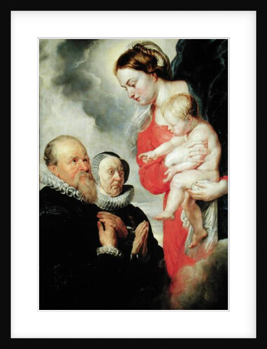 Madonna and Child with the donors Alexandre Goubeau and his wife Anne Antoni by Peter Paul Rubens