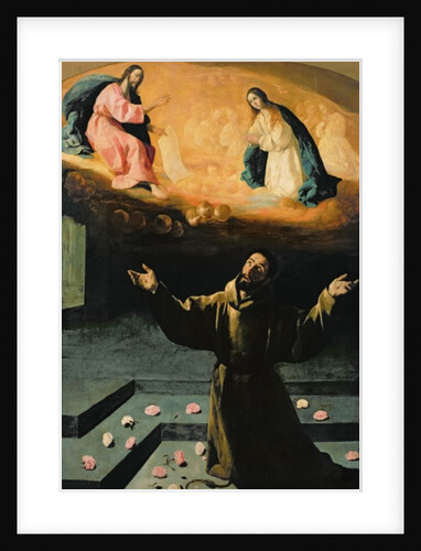 St. Francis of Assisi, or The Miracle of the Roses, 1630 by Francisco de Zurbaran