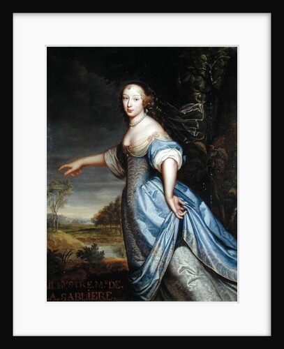 Portrait of Madame de la Sabliere by Pierre Mignard