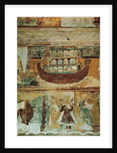 Noah's Ark During the Flood, c.1100 by French School