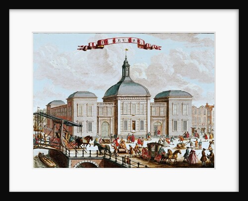 The Stock Exchange, Amsterdam, 1743 by Francois van Bleyswyck
