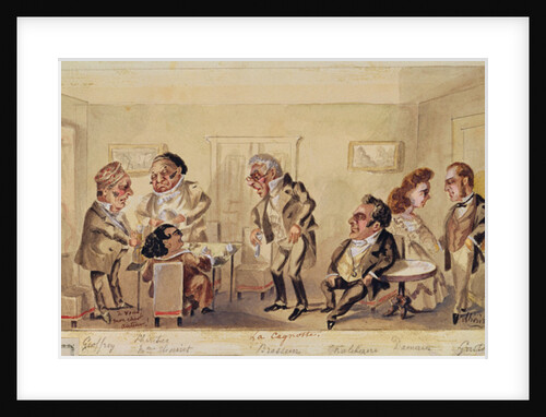 Act I of 'La Cagnotte' by Eugene Labiche 1864 by L'Heritier L'Heritier